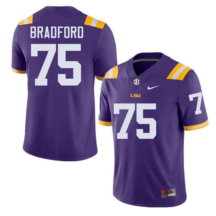 Anthony Bradford LSU Tigers Jersey,Louisiana State University Tigers Football Jersey-Purple